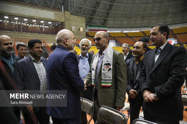 افتتاح خانه کشتی و ورزشگاه  در شاندیز و طرقبه