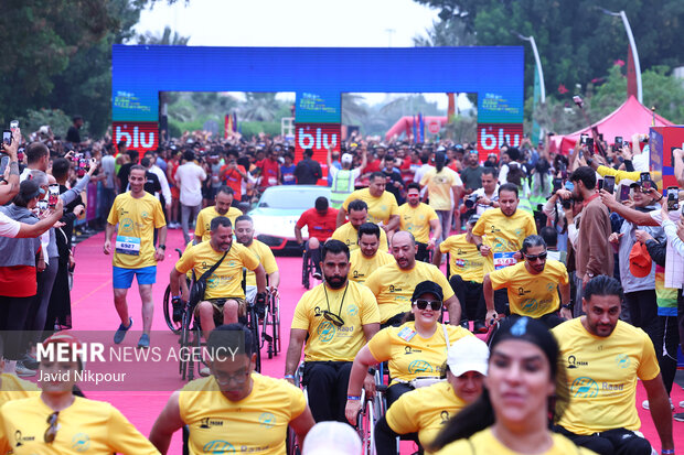 مسابقه دوی ماراتن پنج هزار نفری کیش