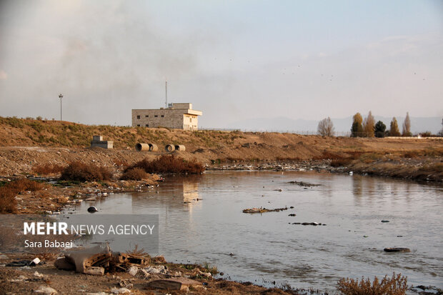 وضعیت نامطلوب قره‌سو؛ از انباشت زباله تا ورود فاضلاب شهری