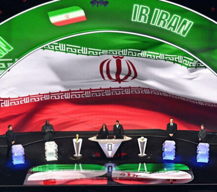 پوشش تلویزیونی مراسم قرعه‌کشی جام جهانی با حضور سه نسل مختلف