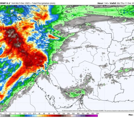 ورود پیاپی سامانه‌های بارشی به کشور از فردا؛ هوا سردتر می‌شود