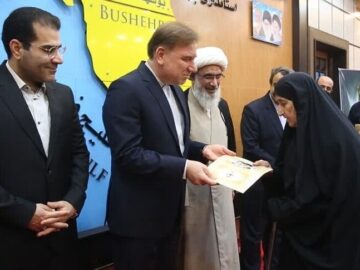 مراسم تکریم ۱۰۰ مادر شهید در بوشهر برگزار شد
