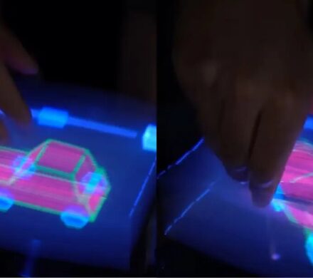 نمایشگر لمسی جدید ابداع شد