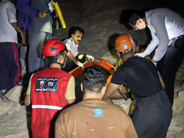 حادثه سقوط از ارتفاع در پارک پنجعلی بندرعباس