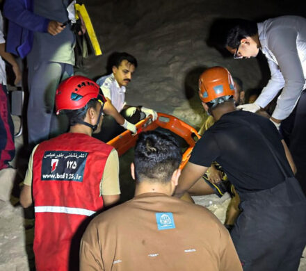 حادثه سقوط از ارتفاع در پارک پنجعلی بندرعباس