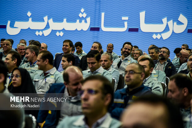 افتتاح پروژه ملی انتقال آب خلیج فارس به فولاد مبارکه اصفهان