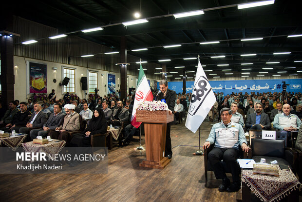 افتتاح پروژه ملی انتقال آب خلیج فارس به فولاد مبارکه اصفهان