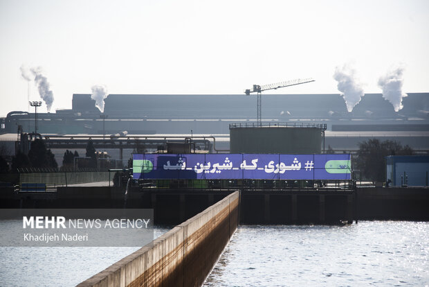 افتتاح پروژه ملی انتقال آب خلیج فارس به فولاد مبارکه اصفهان