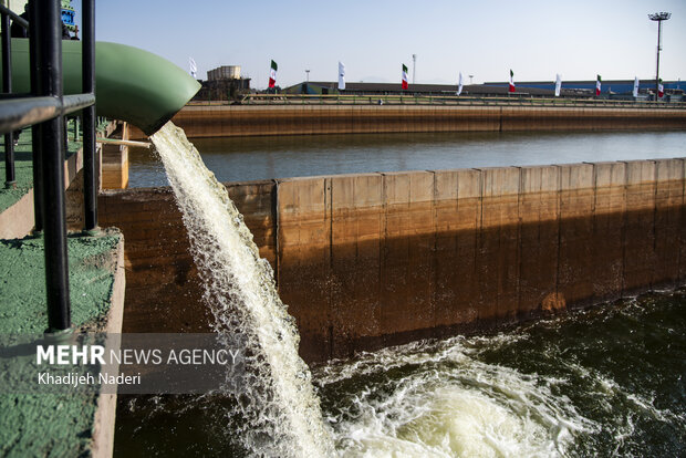 افتتاح پروژه ملی انتقال آب خلیج فارس به فولاد مبارکه اصفهان