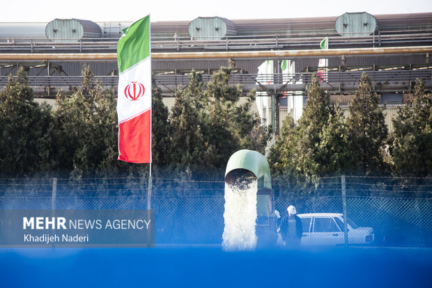 افتتاح پروژه ملی انتقال آب خلیج فارس به فولاد مبارکه اصفهان