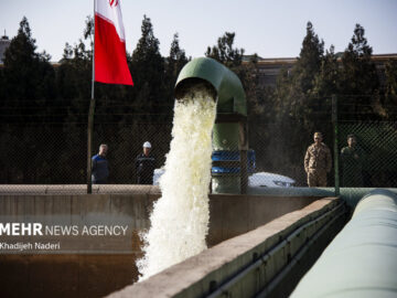 اتصال فولاد مبارکه اصفهان به خط انتقال آب خلیج فارس