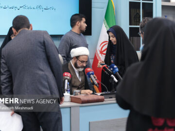 نشست خبری رئیس دیوان عدالت اداری