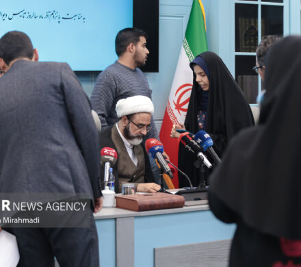 نشست خبری رئیس دیوان عدالت اداری