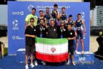 تیم ترایاتلون نوجوانان ایران قهرمان آسیا شد