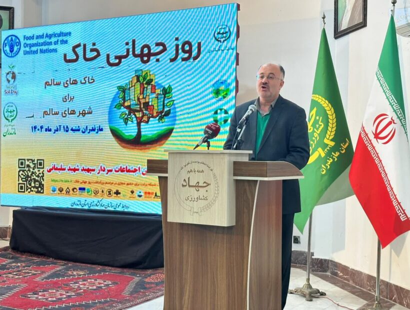 سرانه فرسایش خاک به ۳ تُن برای هر نفر رسیده است