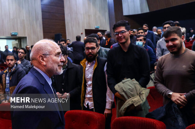 مراسم بزرگداشت روز دانشجو در دانشگاه فردوسی مشهد با حضور رئیس مجلس