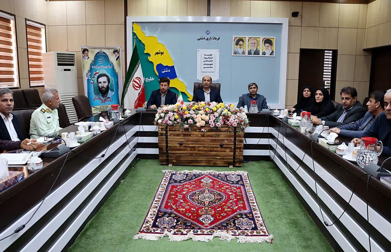 فرماندار دشتی: اجرای طرح محله‌محوری در شهرستان ضروری است