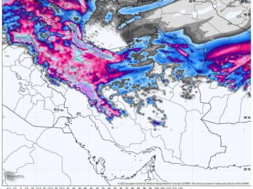 آغاز بارش‌های سنگین تا ساعاتی دیگر؛ ورود دو سامانه بارشی پیاپی به کشور