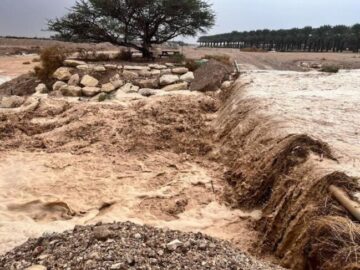 سیل در اراضی اشغالی ایلات را فلج کرد