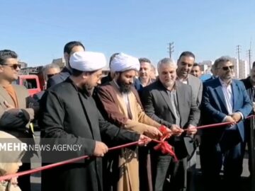 افتتاح دوربرگردان هم‌سطح کمربندی الغدیر و دسترسی جدید به شهرک واوان