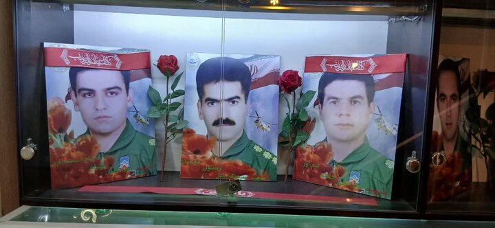 تکریم مادران و همسران شهدا وجانبازان دفاع مقدس درپایگاه چهارم هوانیروز