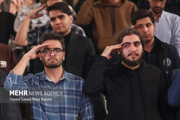 مراسم گرامیداشت روز دانشجو در دانشگاه تهران