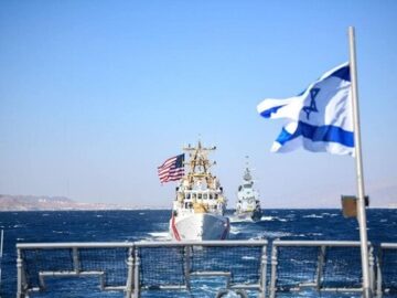 رزمایش دریایی مشترک آمریکا و رژیم صهیونیستی