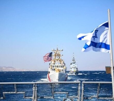 رزمایش دریایی مشترک آمریکا و رژیم صهیونیستی