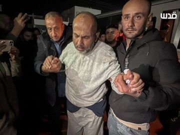 آزادی ۵ اسیر فلسطینی از زندان‌های رژیم صهیونیستی