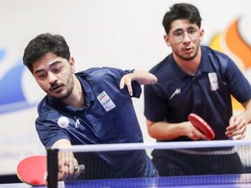 هت‌تریک طلای پاراتنیس روی میز با قهرمانی تیم دوبل پسران